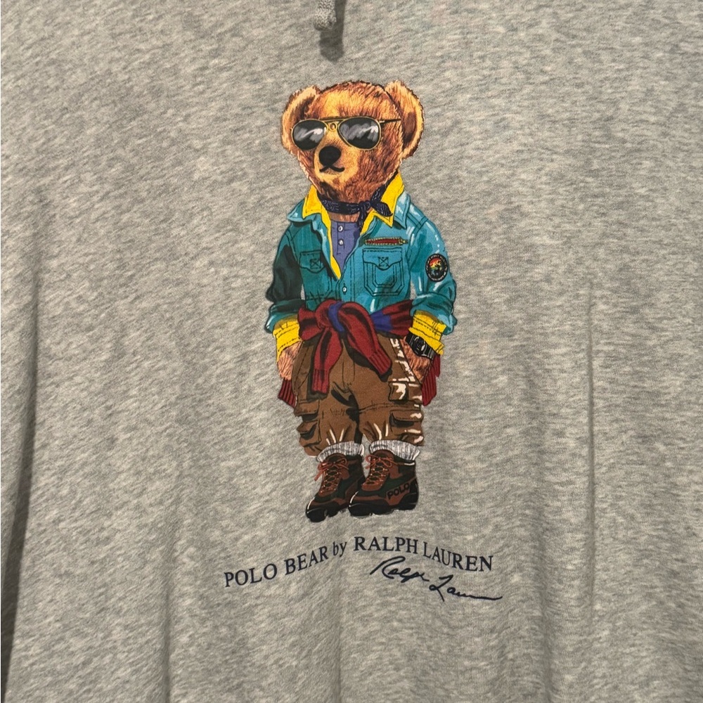 Polo Bear Ralph Lauren Hoodie size MEDIUM men’s